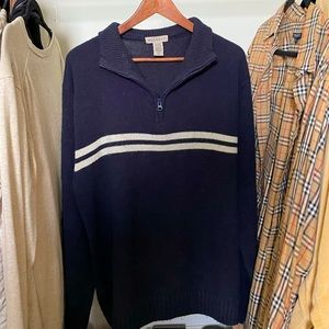 Vintage 1/4 zip sweater